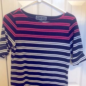 Karen Scott striped top